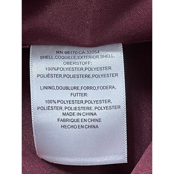 Jenny Yoo Collection Women’s Burgundy Halter V-Neck Maxi Dress Sz 4-New - Picture 9 of 10